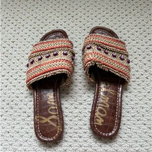 Sam Edelman sandals Size 6 1/2, Barely worn, Excellent condition